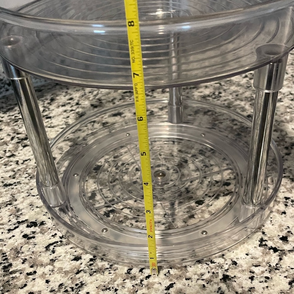 Container Store 2-Tier Lazy Susan - Picture 10 of 17